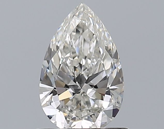 0.70 Carat G-SI1 Pear Cut Diamond